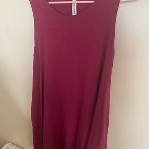 Jersey Mid Dress very comfortable.  Size M